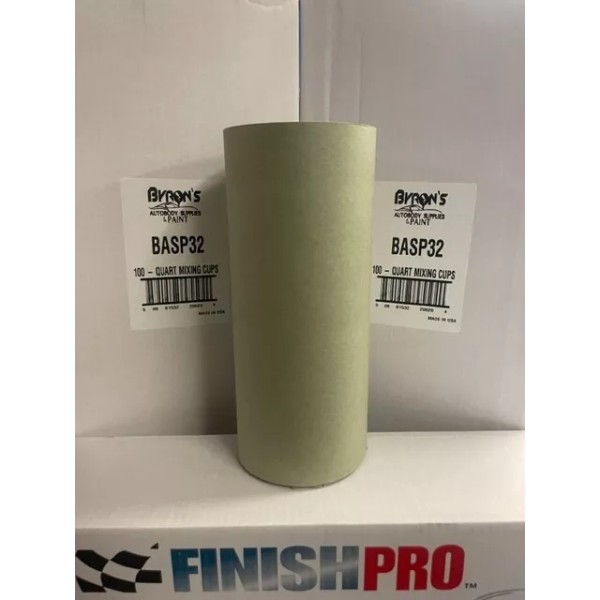 FINISH PRO 12" x 475' Green Masking Paper Log (1