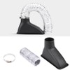 Carbon Fiber Universal Car Turbo Turbine Inlet Pipe Air Funnel