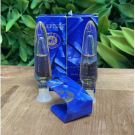 NIKOS 2X Nikos Sculpture Perfume Parfum Mini .10 oz 3.5ml Each Travel