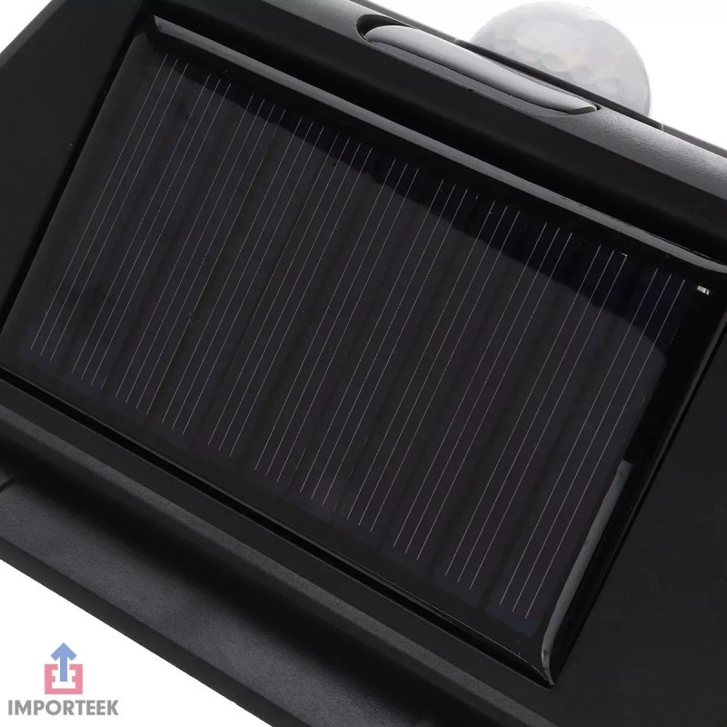 Importeek Lampara Solar Led Reflector Exterior Jardin Sensor Potente