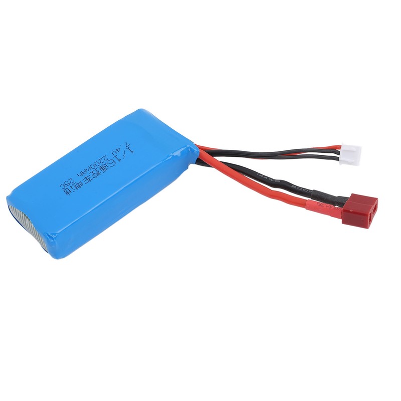 RC Car Battery 2S 7.4V 2200mAh Li Po Circuit Protection