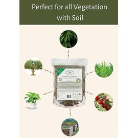 Soil Revival, Bloom Booster and Soil Conditioner Pellets, Organic. 3-4-3 NPK. Bat and Seabird Guanos with Rabbit Manure, Worm Castings and Alfalfa Meal, 1.5lb Bag