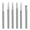 Wood Carving Drill Bits Kit 6PCS, Compatible with Dremel Rotary