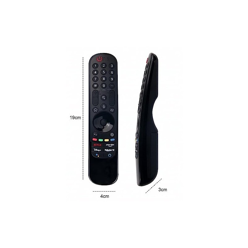 Replacement Remote Control for LG TV MR21GA | AN-MR21GA with