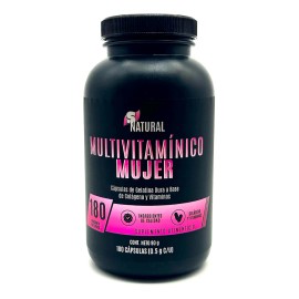 Multivitaminico Mujer 180 Capsulas Snatural - de, y,