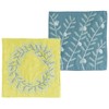 Imabari Towel Handkerchief Flower Iroha Flower 2 Piece Set A