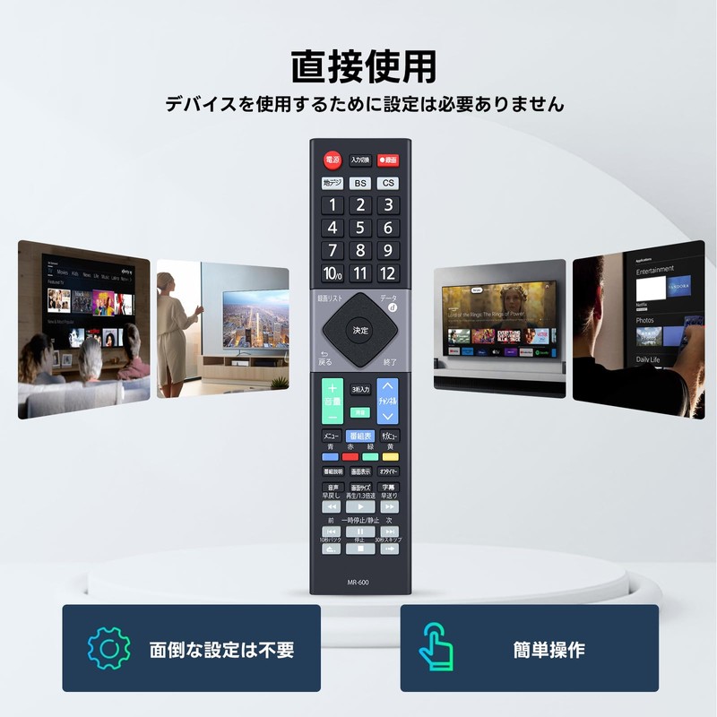 TV Remote Control MR-600 for MAXZEN MAXZEN TV Remote Control