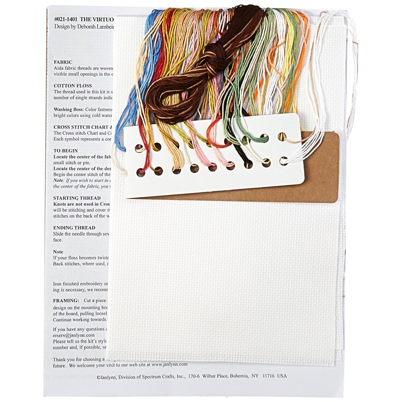 Janlynn 14 Count A Virtuous Woman Counted Cross Stitch Kit,