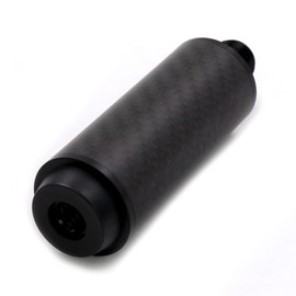 CUESOUL 3 Inch Carbon Fiber Pool Cue Extension with 3 Bumpers Fittings