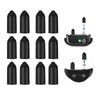 JIPIMON Dog Shock Collar Rubber Tips 12 pcs Training Collar