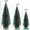 HONGECB Mini Christmas Tree, 9 Pieces Mini Artificial Christmas Tree,