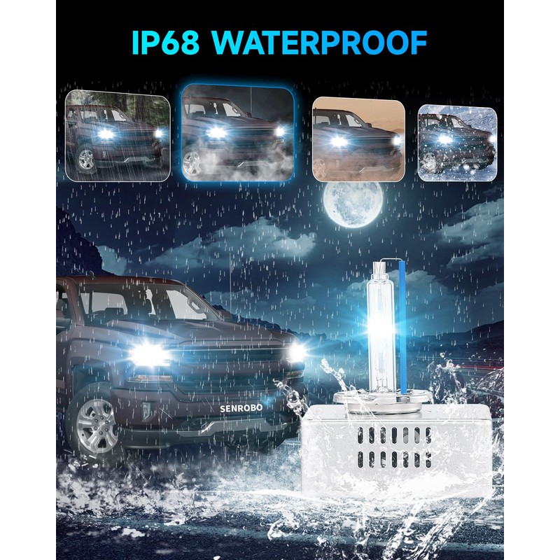 SENROBO D5S HID Headlight Bulbs Fit for 2016 2017 2018