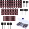 132 Piece Sanding Sleeve Set with Box, Including 120 Pieces