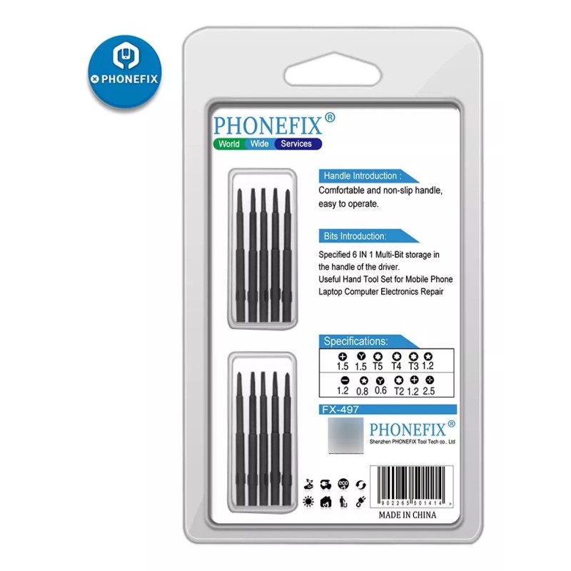 Phonefix Set Destornilladores 12 En 1 De Precision Para Phone