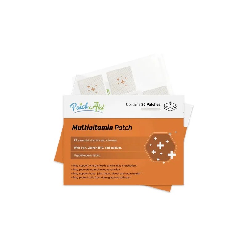 Parches Multivitamínicos Patch Aid 27 Vitaminas Cont 30patch