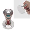 Colorful Wood Coffee Flat Tamper Stainless Steel Base Powder Hammer