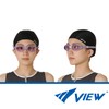 VIEW Swimming Gear V-820ASA Selene Swipe Anti-Fog Swimming Goggles, Lavender