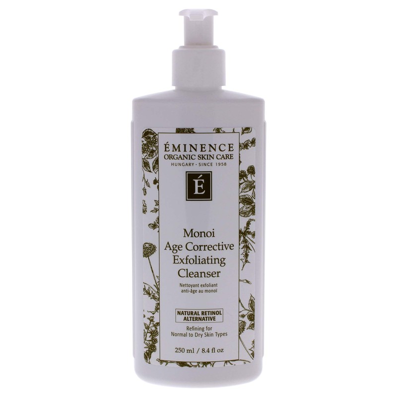 Eminence Organic Skincare Monoi Age Corrective Exfoliating Cleanser, 8.4 Ounce