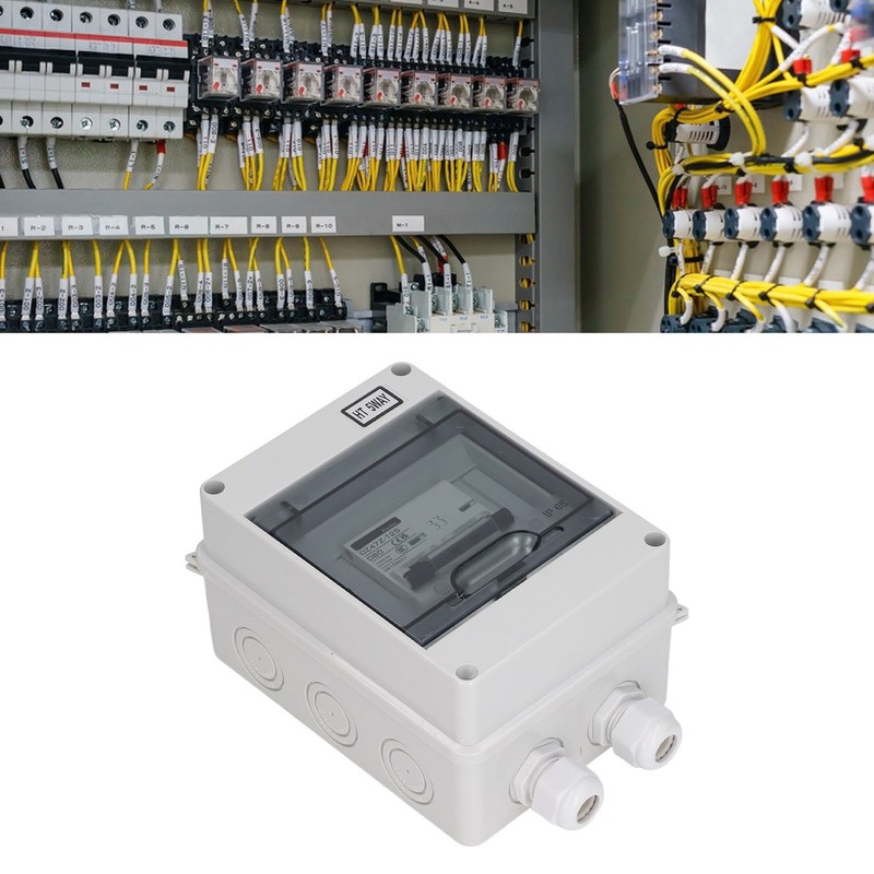 80A 2P Miniature Circuit Breaker IP65 Waterproof 1000VDC Disconnect Switch