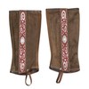 M-Royal Saddles Polainas Charra Brown (M) Charro Half Mexican Chaps