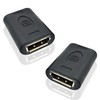 Poyiccot Displayport to Displayport Coupler, 2Pack DisplayPort (DP) Female to