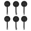 6Pcs Magnetic Hook 180° Rotation 0‑8kg Strong Neodymium Magnet for