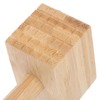 PRETYZOOM Kitchen Wooden Meat Tenderizer Mallet, Wooden Chicken Poultry Pounder