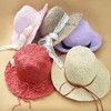 Natural Cotton Raffia Yarn Brown Crochet Summer Sun Hat Yarn