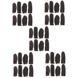 Operitacx 20 Sets Leder Ballenzehen Korrektor Markierungsabdeckung Daumen Fingerhut Marker Häkelringe Säumer UV Handschuhe Kits Stoffzubehör Stickrahmen Mini