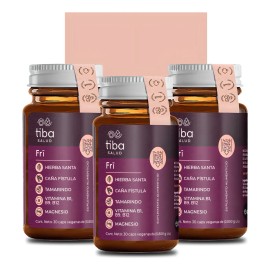 Triple Pack Libertad Intestinal Fri 90 Cápsulas | Tiba Salud Sabor Natural