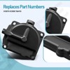 433000 Float Chamber Carburetor Bowl Kit Compatible with Johnson Evinrude