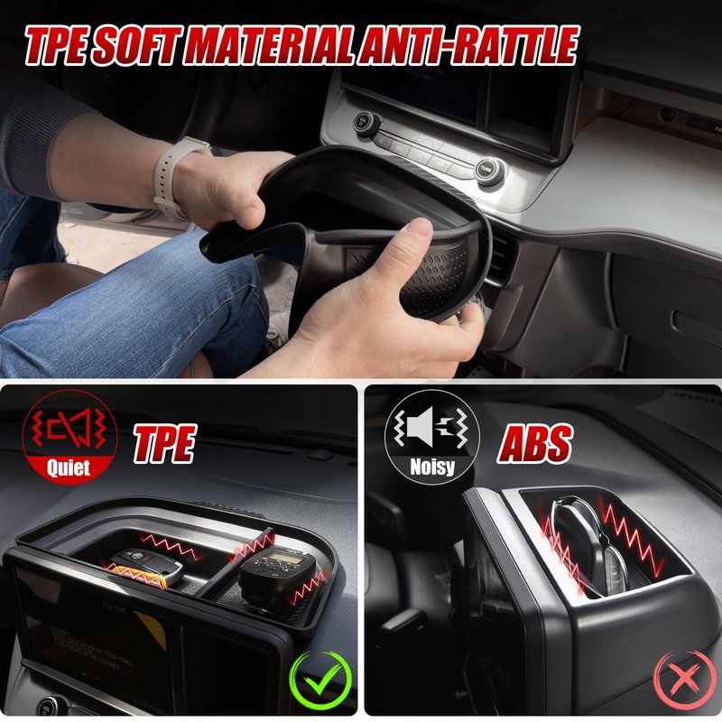 Mabett Dashboard Storage Organizer for Ford Maverick Accessories 2022 2023