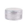 Sealike Empty Clear 5 Gram Plastic Pot Jars Cosmetic Containers