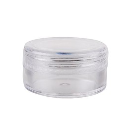 Sealike Empty Clear 5 Gram Plastic Pot Jars Cosmetic Containers Holders With Lids Pot Jars Eyeshadow Container Lot(50 Pcs)