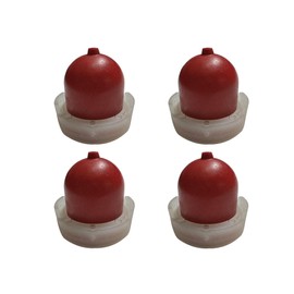 Yapnigeel 4 Pack 694395 Lawn Mower Primer Bulb Replacement for Briggs & Stratton 496115 4180 5085 5085H 5085K Lawn Mowers