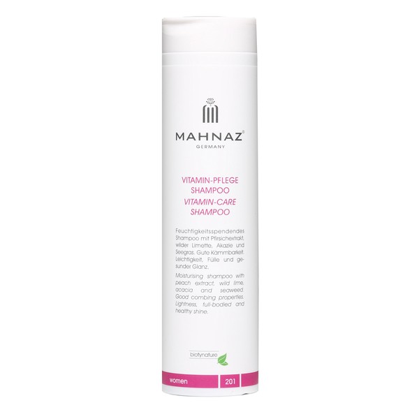 MAHNAZ® mildes Vitamin Pflege-Shampoo, für die häufige Haarwäsche, Leichtigkeit und