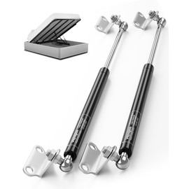 Vepagoo Gas Struts 20 Inch 100 lb/445N for Heavy Lid with Mounting Brackets, Gas Shock Lift Supports Heavy Duty, RV Bed Lift Kit Door (Fit 85lb-115lb Lid), 2pcs (1pair)