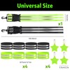 14-Piece Reflector Clothing Set, Reflectors Bicycle Reflector Belt, Adjustable, Reflective