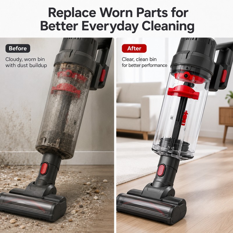 Dust Bin & Filter Kit for Selected Dyson Vacuums –