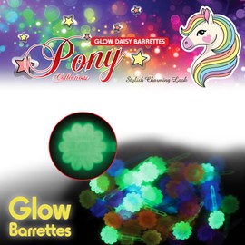Hair Clips Barrettes Colorful Head Pins Accessories for Kids Children Girls Toddlers Women All Ages (Glow Assorted 2-24 Pcs)