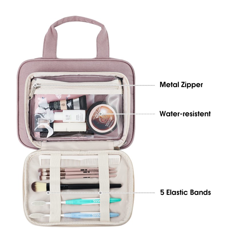 Full Size Toiletry Bag Large Makeup Bag Organizer Travel Cosmetic