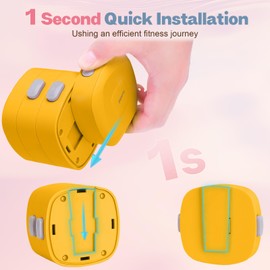 kisnbld Adjustable Dumbbell Set of 2, 4 in 1 Free Weights Dumbbells Set for Women with Fast Adjustment, Each 2lb 3lb 4lb 5lb Hand Weights Set for Home Gym & Outdoor Exercise Training