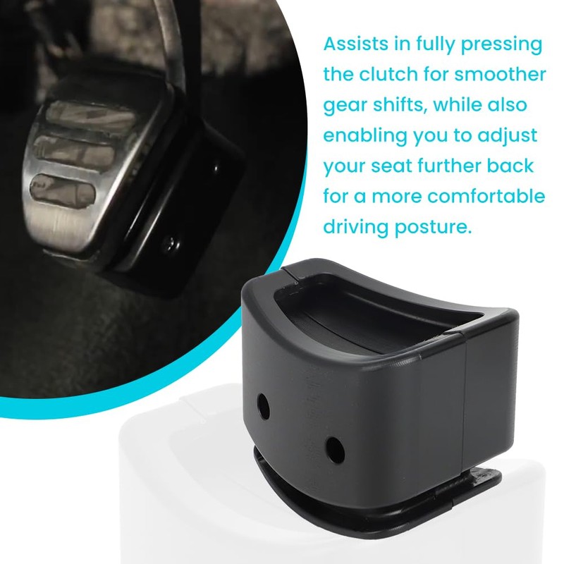 AUTOVIC Pedal Pad Extender 1.5'' E-Z Clutch for Ford Shelby