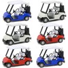 Liberty Imports 6 Pack Die-Cast Metal Golf Cart Model Toy