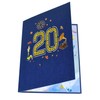 GREETING ART Birthday Card for 20th Pop Up Greeting Cards,
