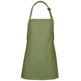 FAME Delta Plus Original Three Pocket Bib Apron - F10 - Sage (WFA18913SA)