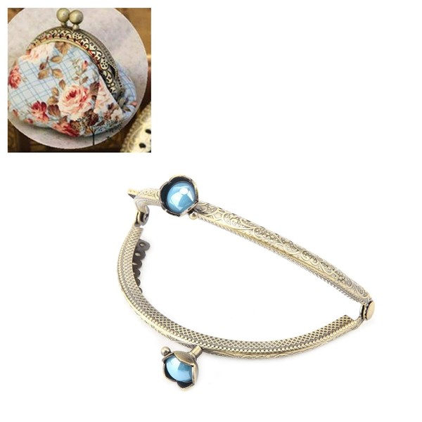 1 x Wallet Purse Frame Bag Kiss Clasp Lock, DIY