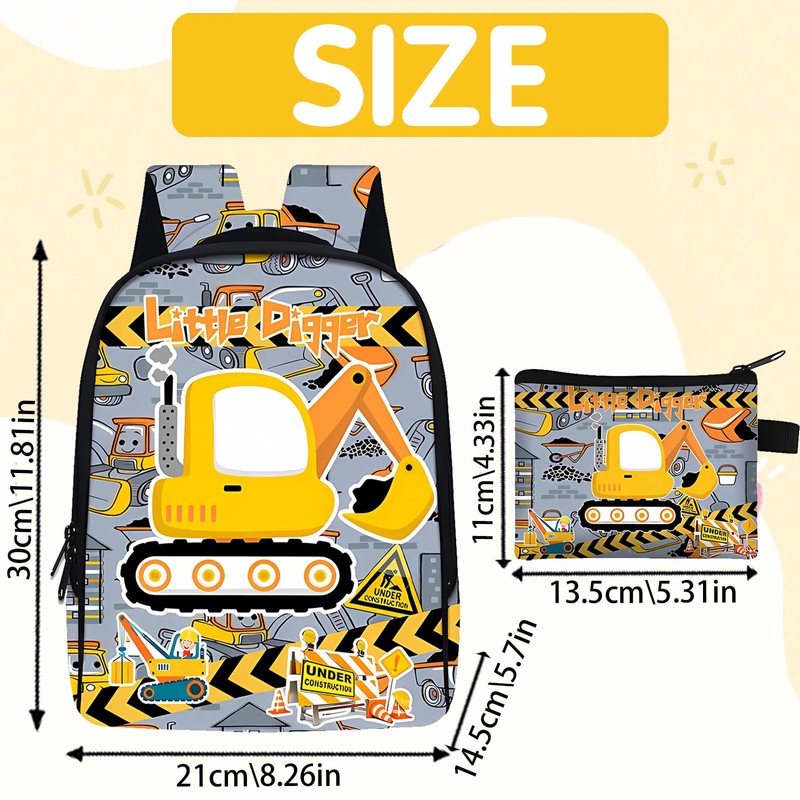 LUKIUP Kindergarten Backpack, Children's Backpack Boys Girls, Little Friend Backpack