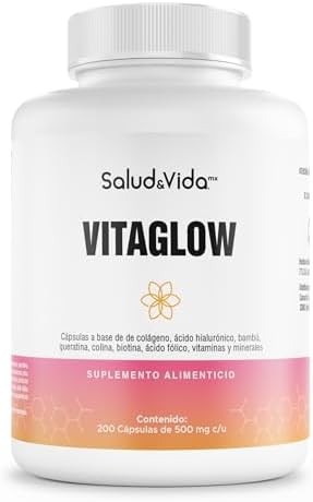 Vitaminas Premium De Biotina, Colágeno, Ácido Hialurónico Y Queratina Con Vitamina B1, B2, B3, B5, B6 Y B12  18 Ingredientes activos - 200 Cápsulas