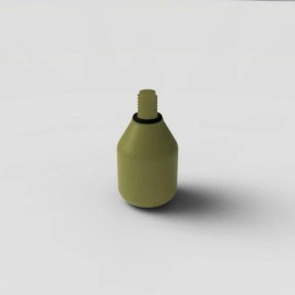 Ambutech High Mileage Tip 8mm Threaded Tip Blind Mobility Cane Tip Model: MT5080